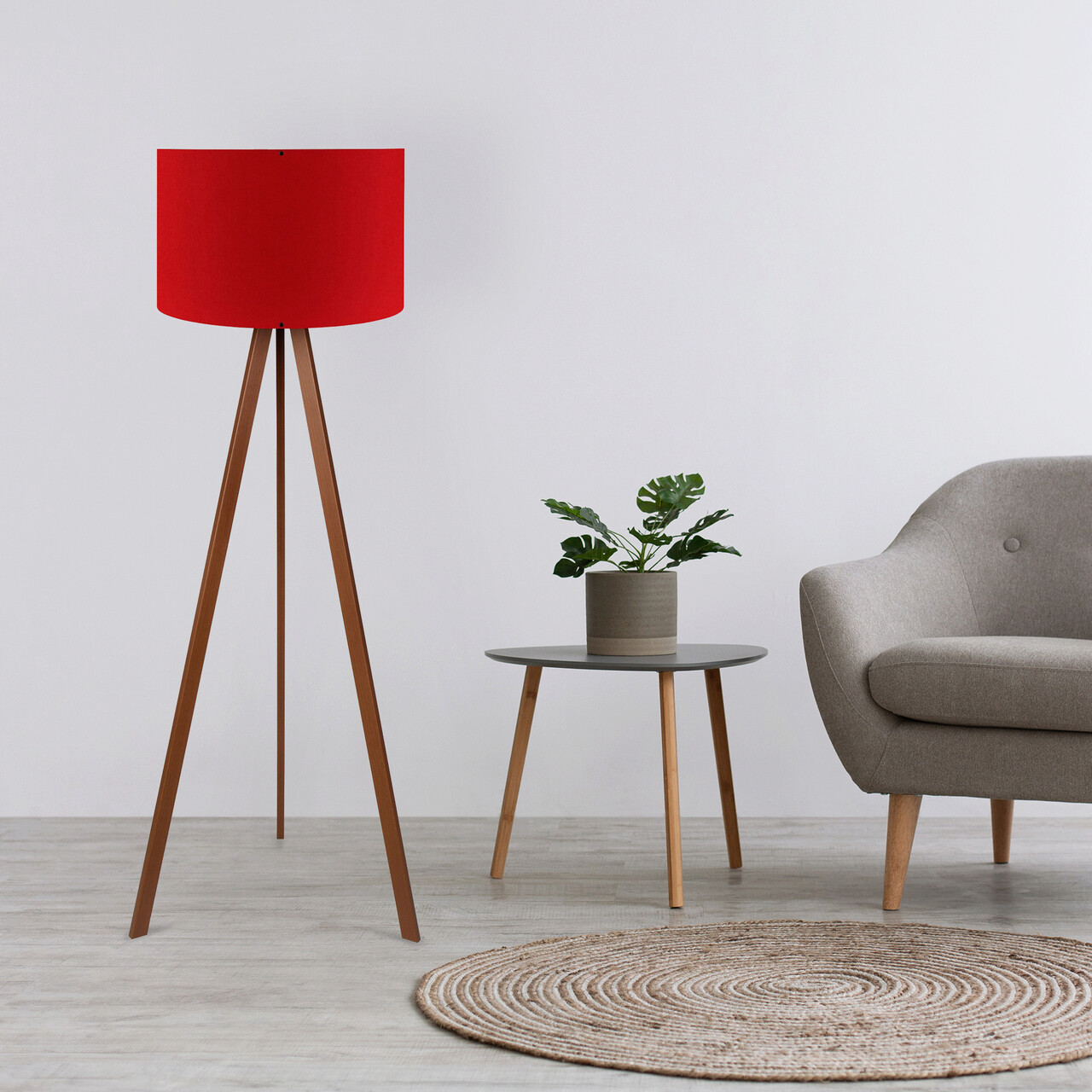 Lampadar, Opviq, 780SGN2462, Rosu maro - imagine 4